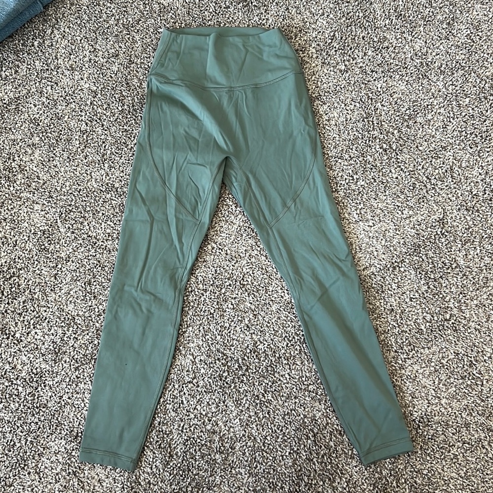 P’tula Green Leggings Size S
